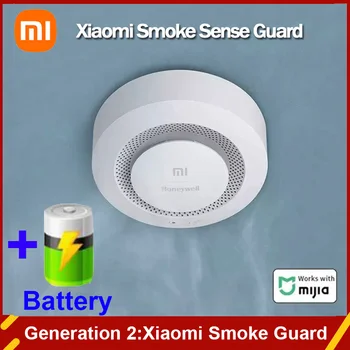 Пожарная сигнализация Xiaomi Mijia Honeywell, детектор дыма, детектор газа, Bluetooth, Работа с многофункциональным шлюзом 3, система безопасности умного дома.