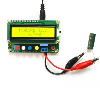 Цифровой Измеритель Емкости Конденсатора Измеритель Индуктивности L /C ЖК-Измеритель Емкости Тестер Mini USB Интерфейс с USB-кабелем