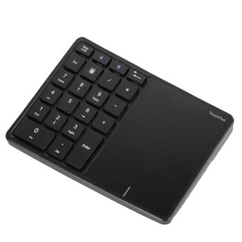 Мини-клавиатура Bluetooth 2.4G, цифровая клавиатура, 22 клавиши, цифровая клавиатура с сенсорной панелью Для Windows IOS Android