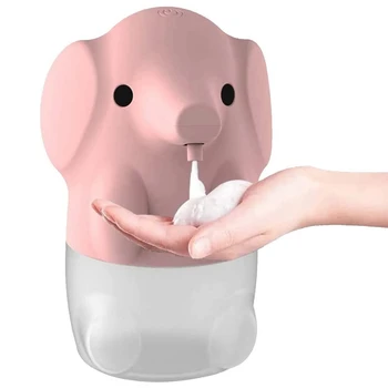 Автоматический дозатор мыла, бесконтактный перезаряжаемый дозатор пенящегося мыла для детей, бесконтактный дозатор с милыми животными