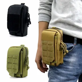 Сумка Molle, тактическая военная поясная сумка, уличная мужская сумка для инструментов EDC, жилет, кошелек, чехол для мобильного телефона, охотничья компактная сумка, Оксфорд