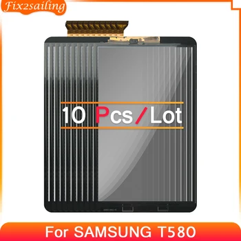 10ШТ Новое Переднее Стекло T580 Сенсорный Экран Для Samsung Galaxy Tab A 10.1 SM-T585 T580 Сенсорная Панель Дигитайзер Сенсор 100% Работает