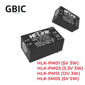 HLK-PM01 HLK-PM03 HLK-PM12 AC-DC от 220 В до 5 В/3,3 В/12 В Мини-Модуль питания Интеллектуальный Бытовой выключатель HLK-5M05