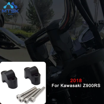 Для Kawasaki Z900RS 2018 Кронштейн Для Крепления Стояка Для Механической Обработки Руля Стояки Стержневой Зажим Удлинительный Адаптер С Болтами