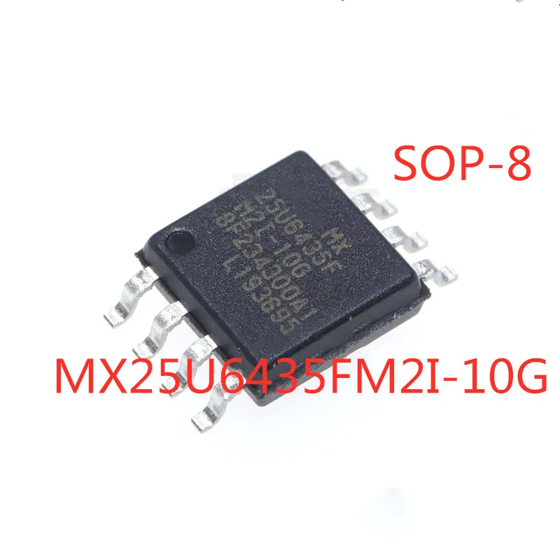 5 Шт./ЛОТ 100% Качество MX25U6435FM2I-10G MX25U6435FM2I 25U6435FM2I-10G 25U6435F микросхема памяти SOP-8 SOP-8 В наличии Новый Оригинал