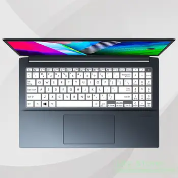 Силиконовый чехол для ноутбука Asus vivobook pro 16x oled 2021 16-дюймовой клавиатуры Protector Skin F