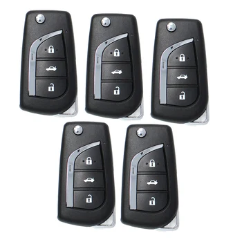 5 шт./Лот KEYDIY B13 Серии B с 3 кнопками Универсальный KD Дистанционный Автомобильный Ключ для KD900 KD900 + URG200 KD-X2 Mini KD для Toyota