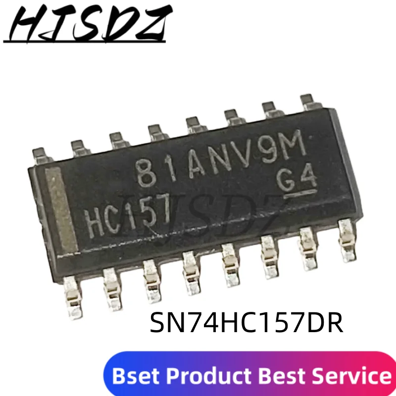 Parche auténtico Оригинальный SN74HC157DR селектор данных SOIC-16/чип-мультиплексор