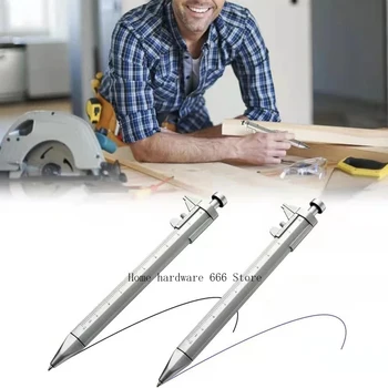 Многофункциональная гелевая ручка с чернилами, штангенциркуль, роликовая шариковая ручка, канцелярские принадлежности, Шариковая ручка 0,5 мм, Портативные инструменты