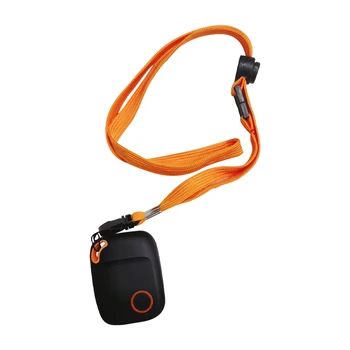 Мини-GPS-трекер Ожерелье Персональная аварийная сигнализация для женщин пожилого возраста