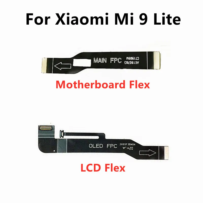 Для Xiaomi Mi 9 Lite ЖК-материнская плата, OLED разъем FPC, основная плата, гибкий кабель CC9 M1904F3BG