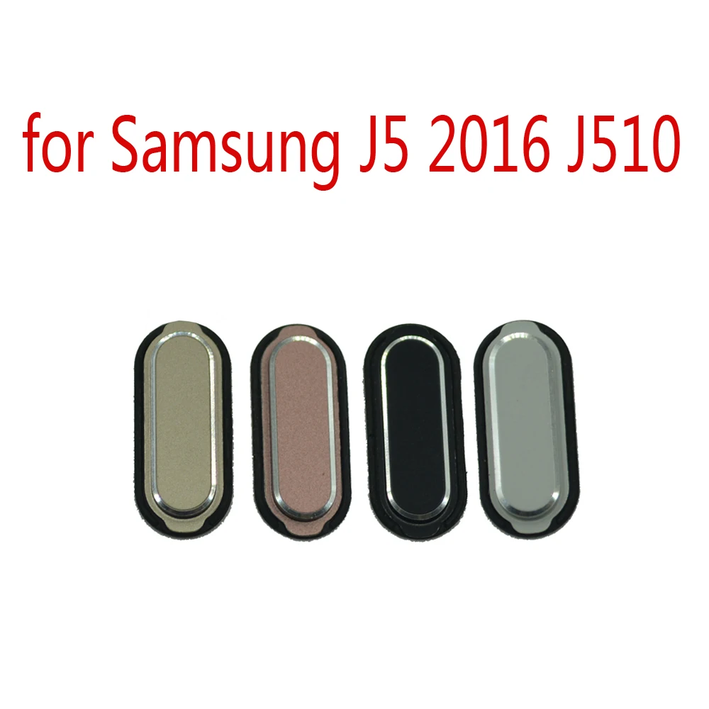 Новая Кнопка Home Key Для Samsung J5 2016 J510 Galaxy J510F J510FN Оригинальный Корпус Мобильного Телефона Черный, Белый, Золотой Кнопка Возврата